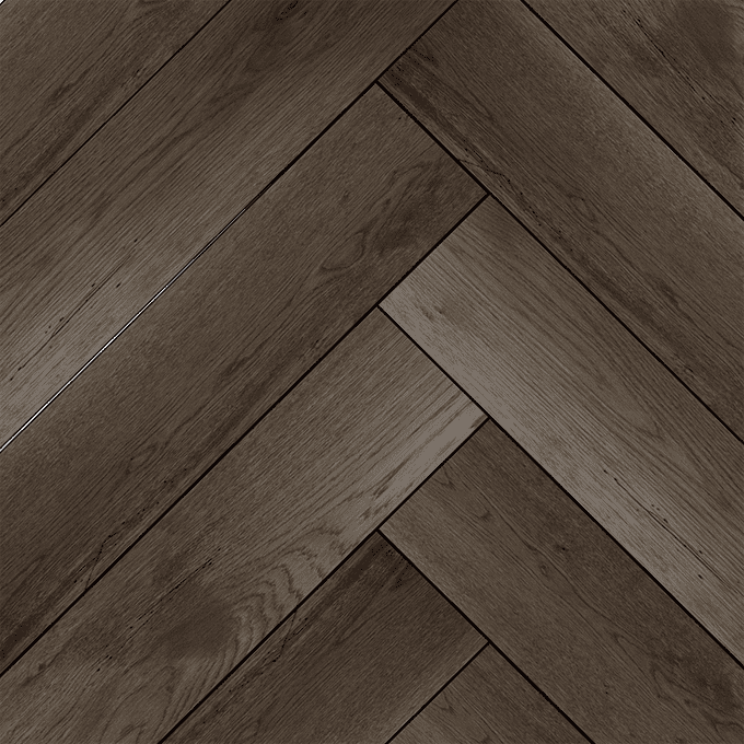 Английская (Венгерская) елка Kraft Parkett PREMIUM HERRINGBONE 120mm 600/700x120x14 мм Дуб 46 Селект, упаковка 1.0 м