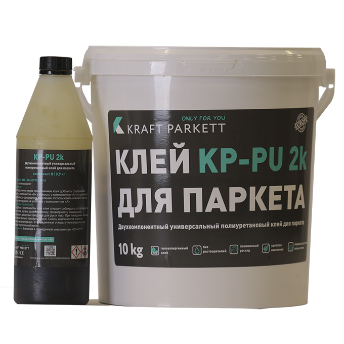 Клей двухкомпонентный Kraft Parkett KP-PU 2k