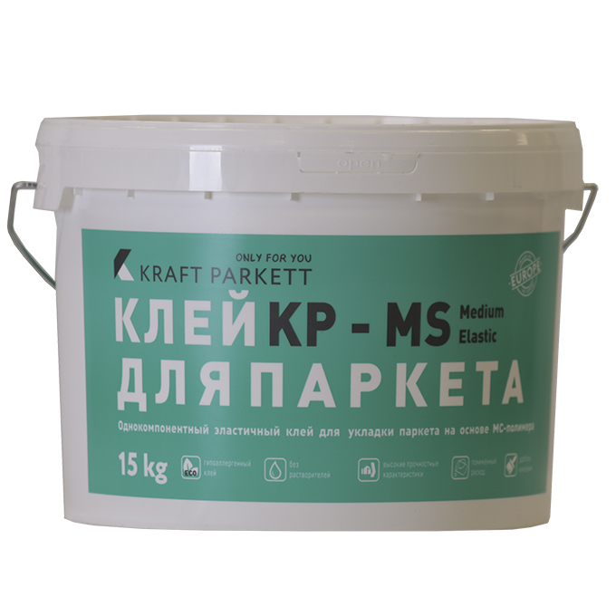 Клей однокомпонентный Kraft Parkett KP-MS Medium Elastic 10кг